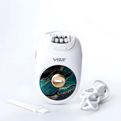 VGR original Ladies Epilator hair removal machine Rechargeable