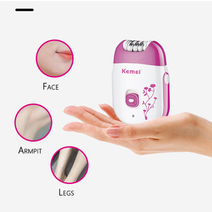 Kemie Rechargeable Epilator Hair removal machine for Ladies