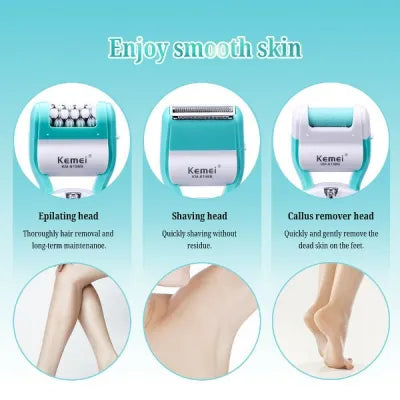 3 in 1 Rechargable Epilator Hair Removal