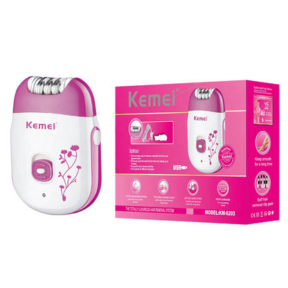 Kemie Rechargeable Epilator Hair removal machine for Ladies